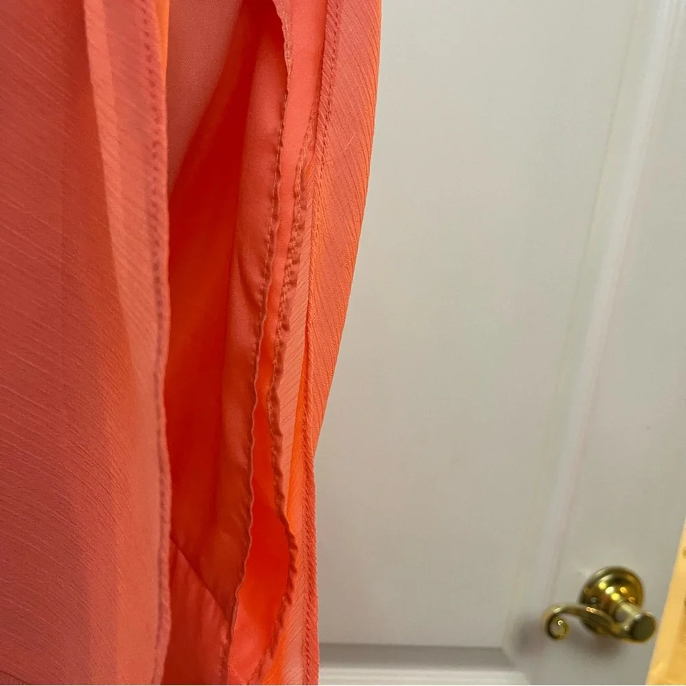 Coral pink dress - Picture 8 of 10